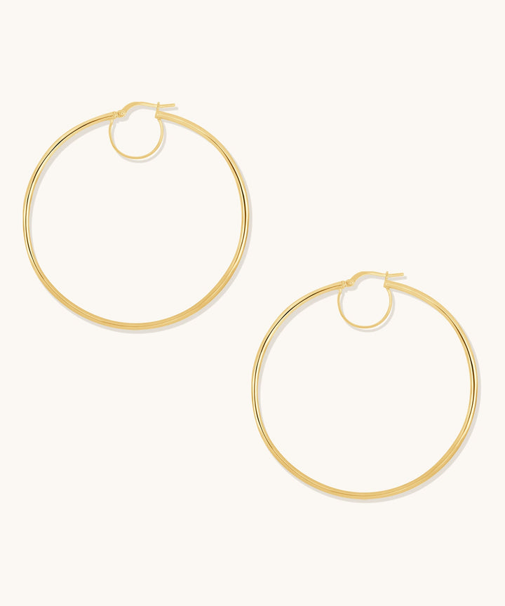 Omega Hoop Earrings