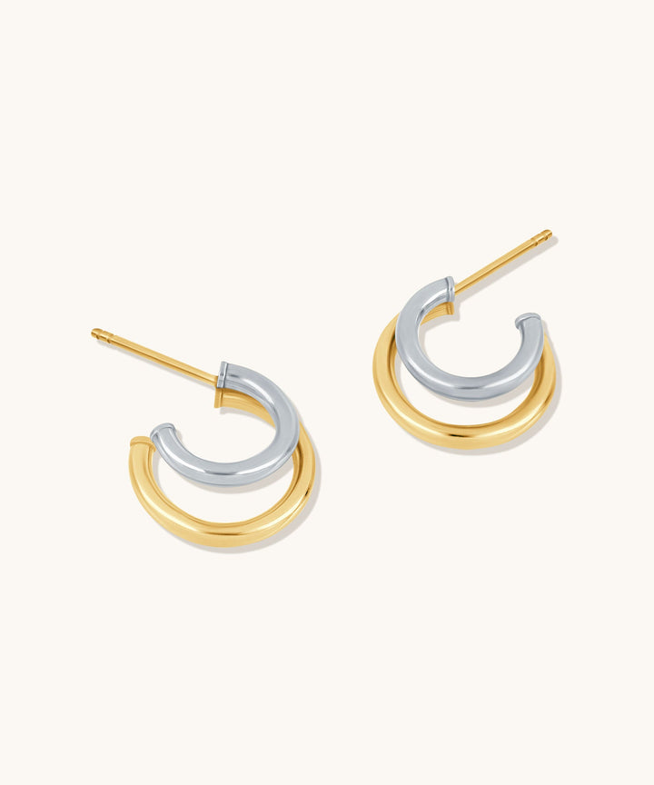 Post Back Hoop Earrings