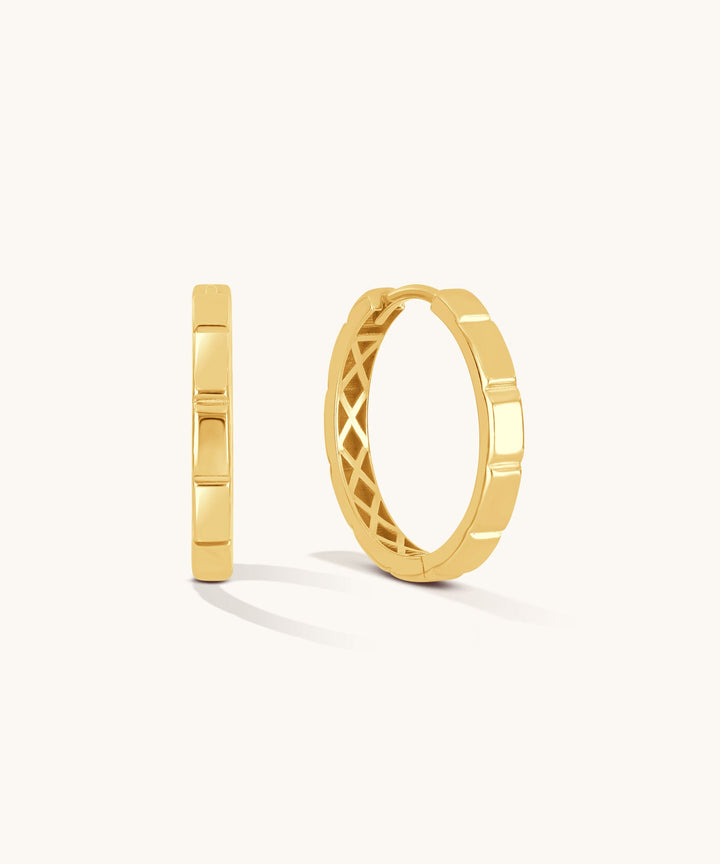 Click-Top Hoop Earrings