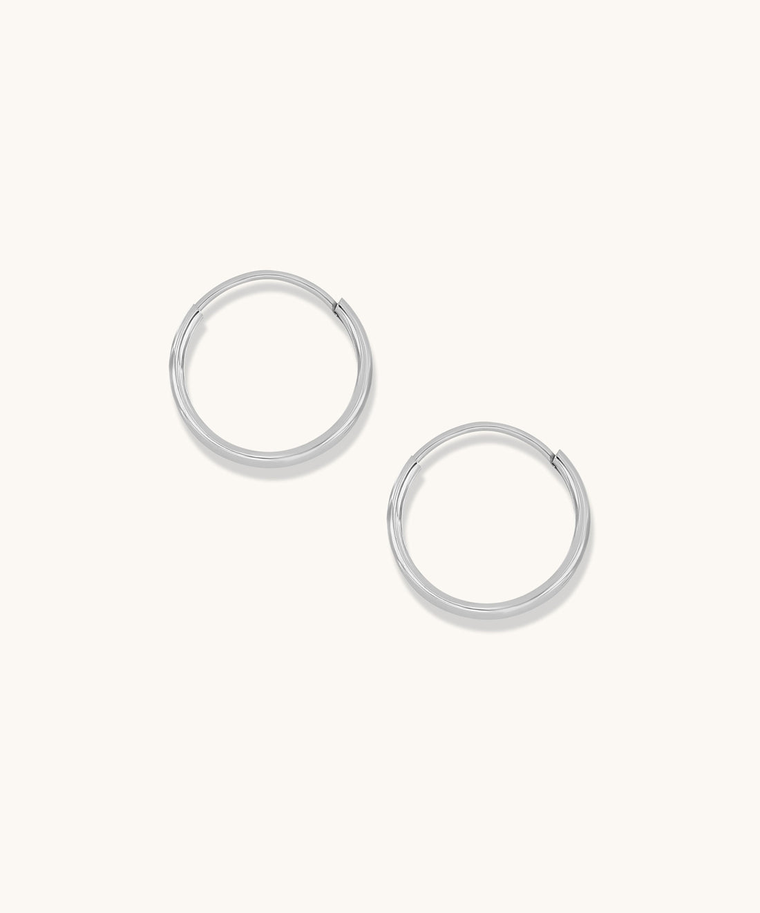 Endless Hoops | 1 x 10mm - 14k Solid Gold