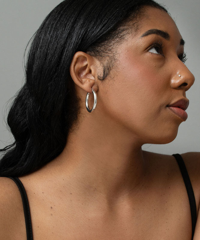 Tube Hoops | 4mm x 30mm