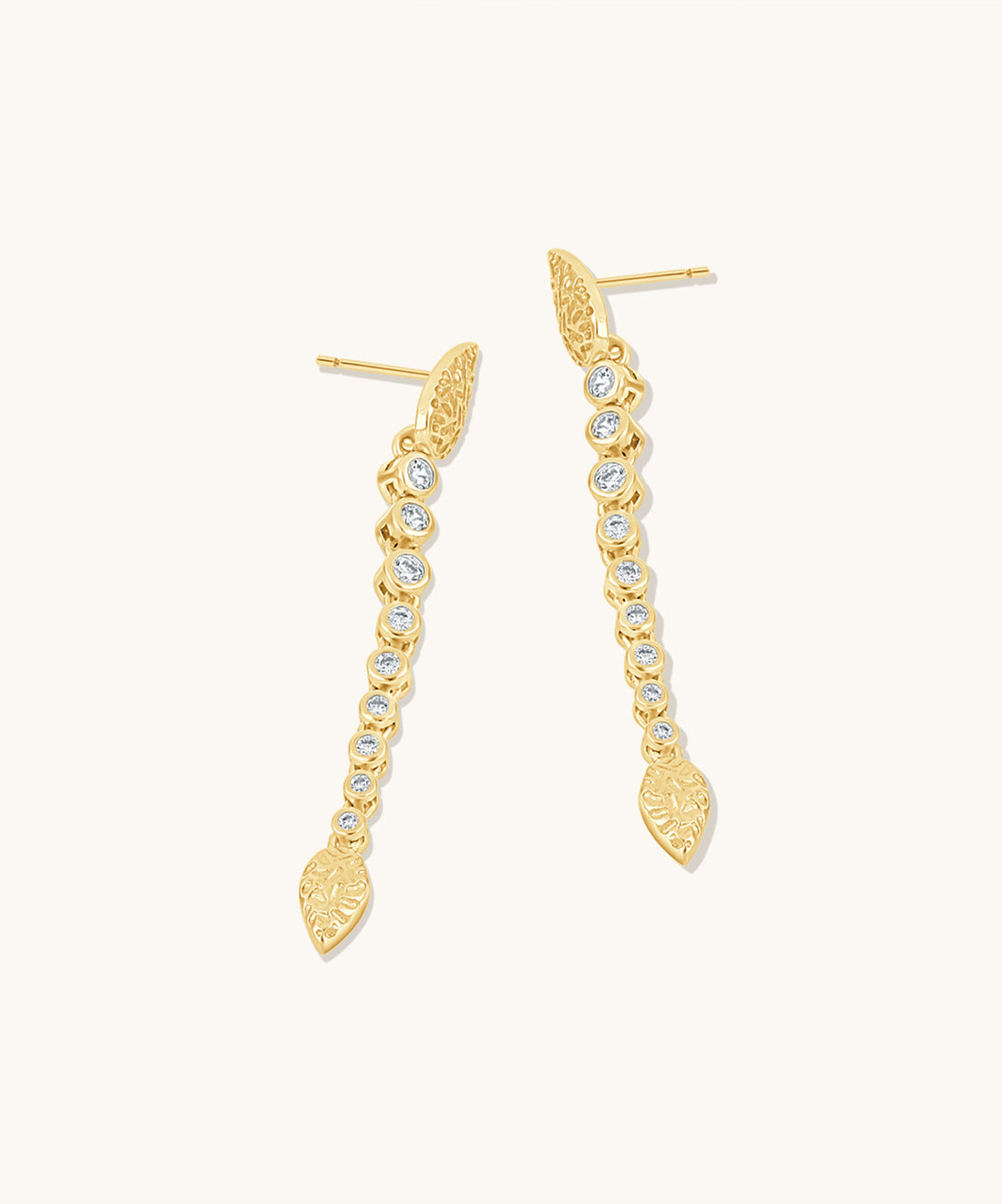 Leaves and CZ Drops