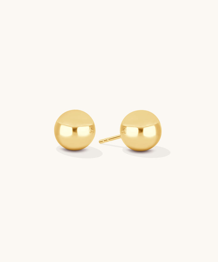 Ball Studs | 5mm - 14k Solid Gold