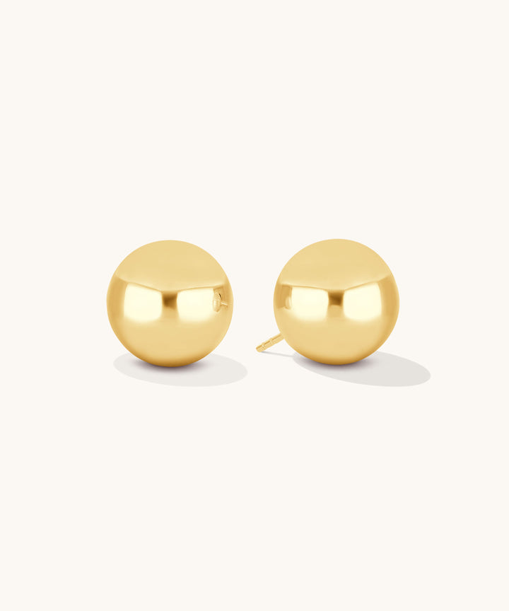 Ball Studs | 16mm - 14k Solid Gold
