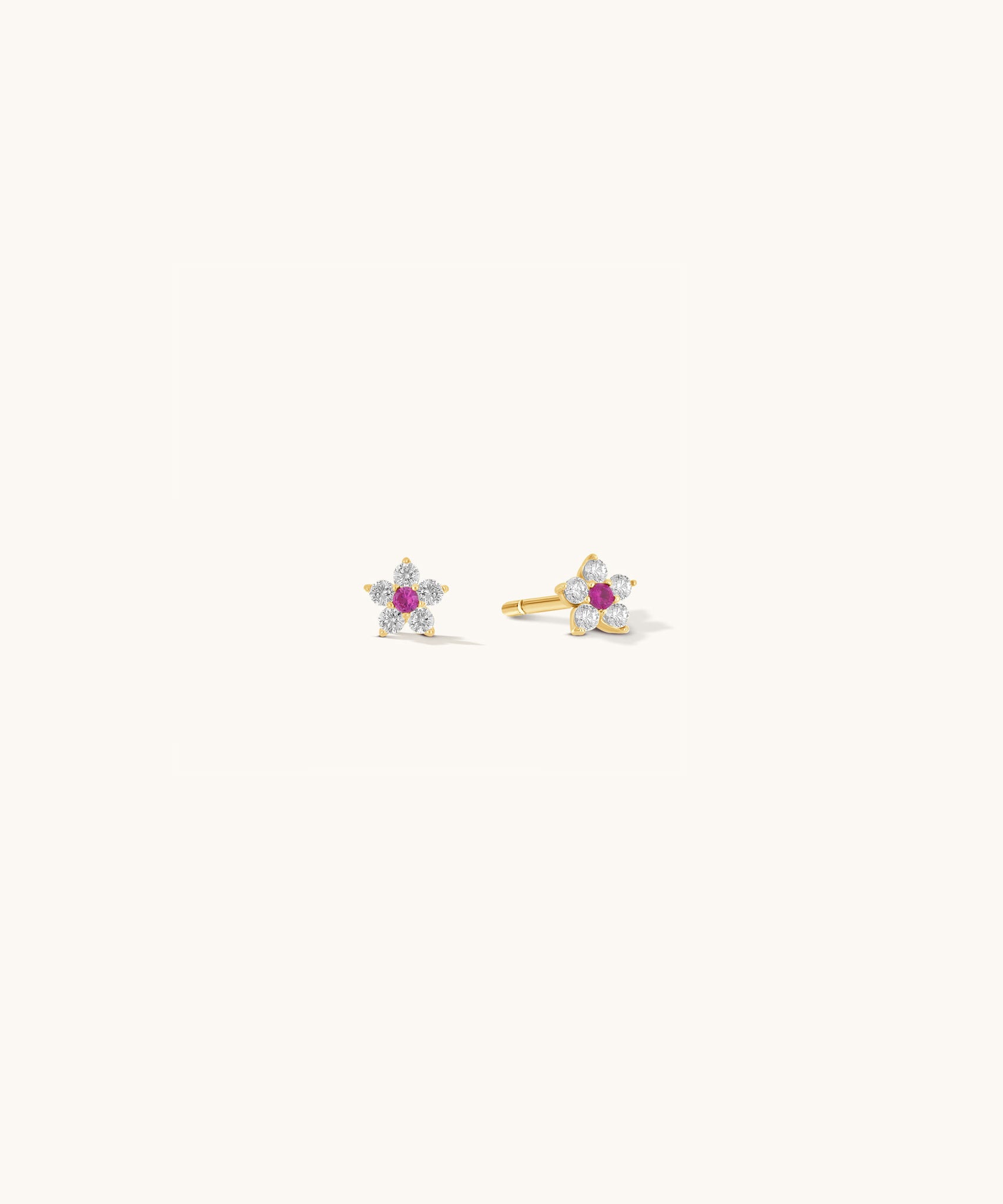 Flower CZ Studs – Alden+Mara