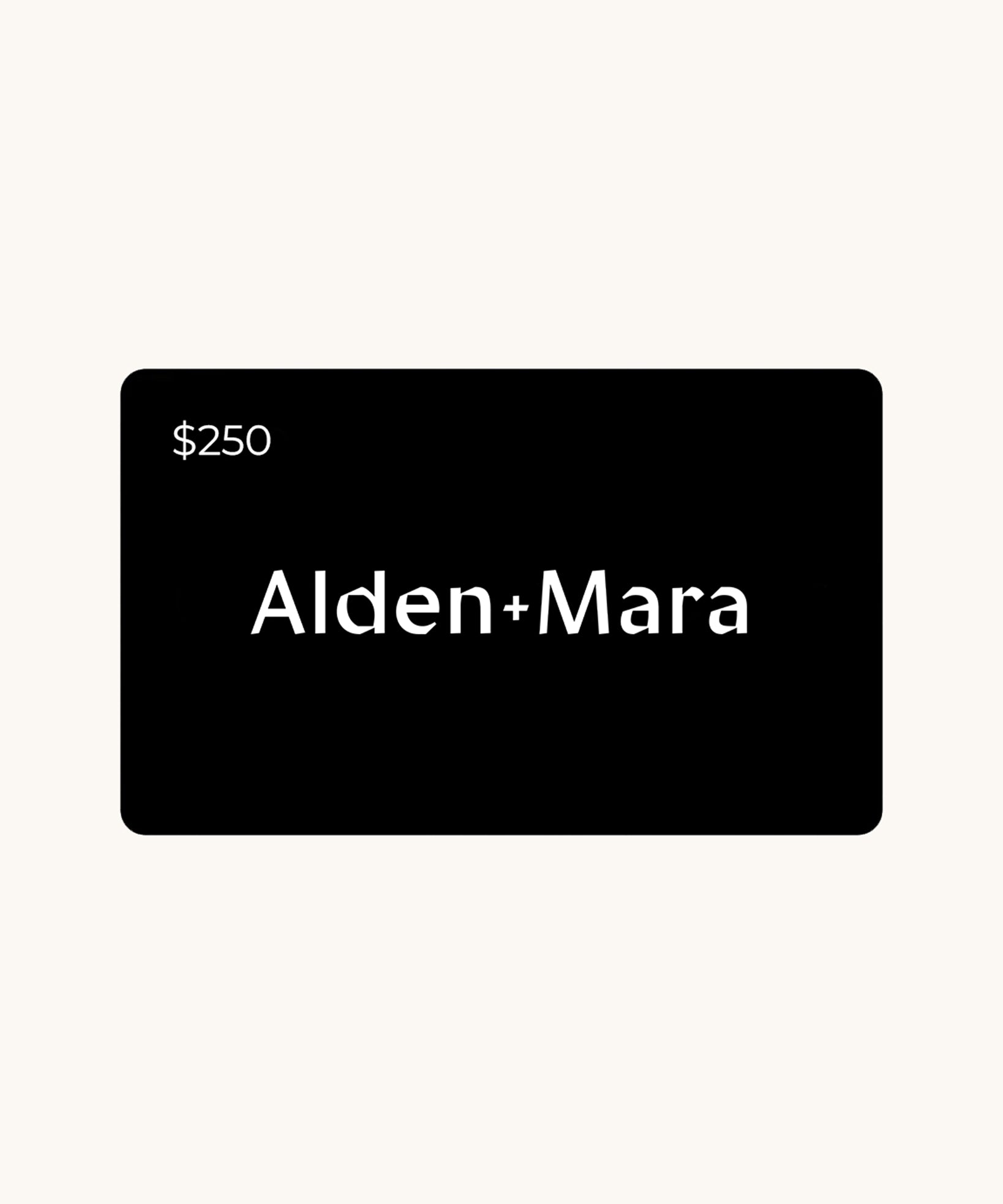 Alden + Mara Gift Card